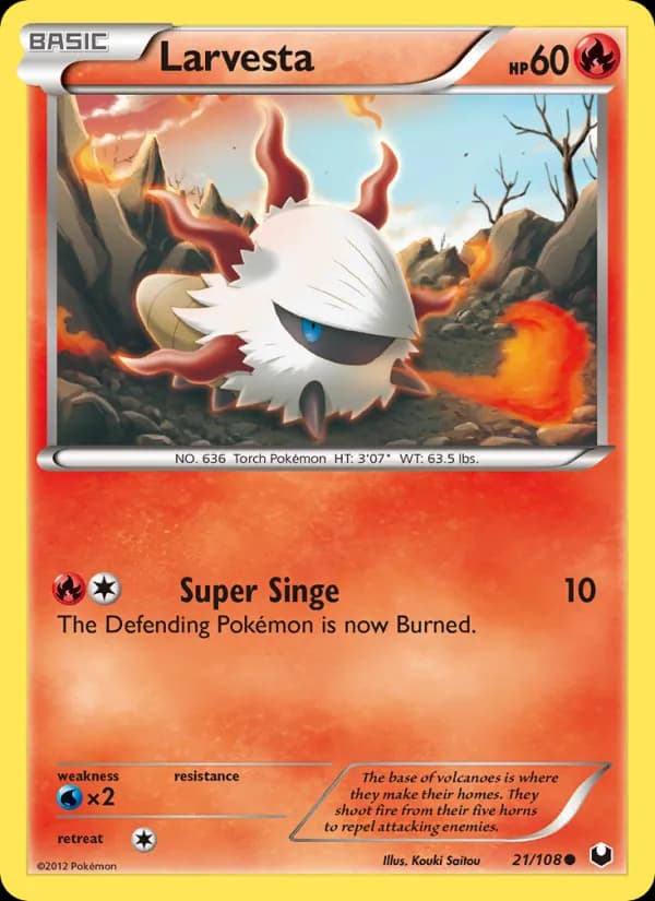 Larvesta 21/108, Dark Explorers