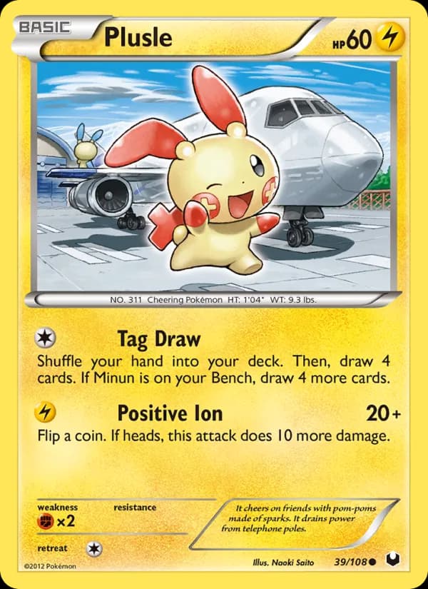 Plusle 39/108, Dark Explorers