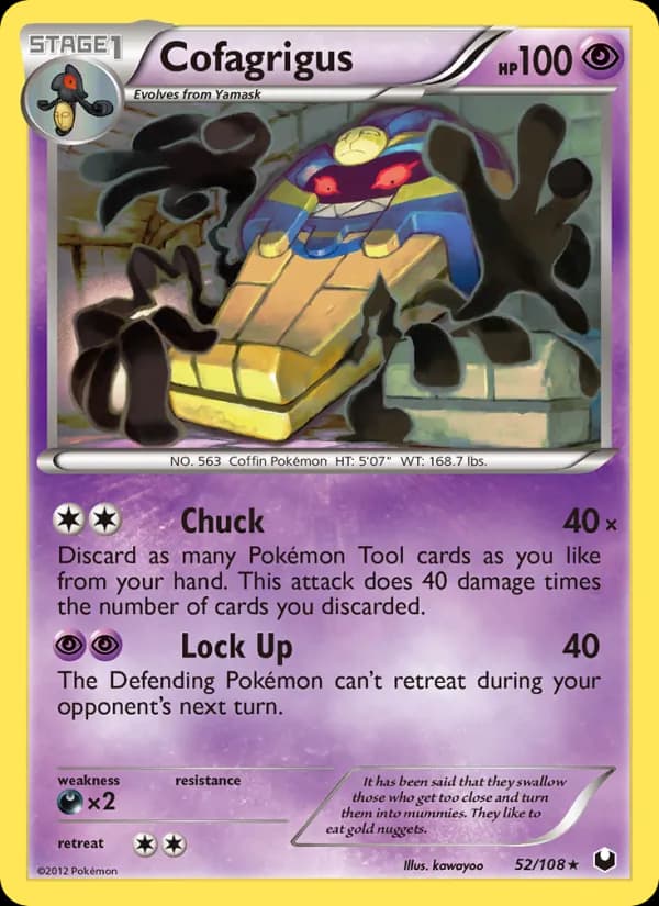 Cofagrigus 52/108, Dark Explorers