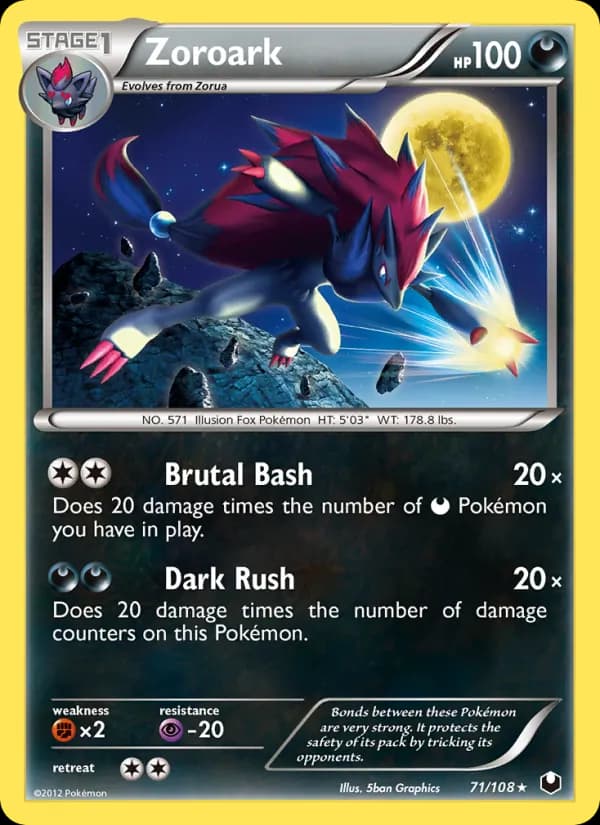 Zoroark 71/108, Dark Explorers