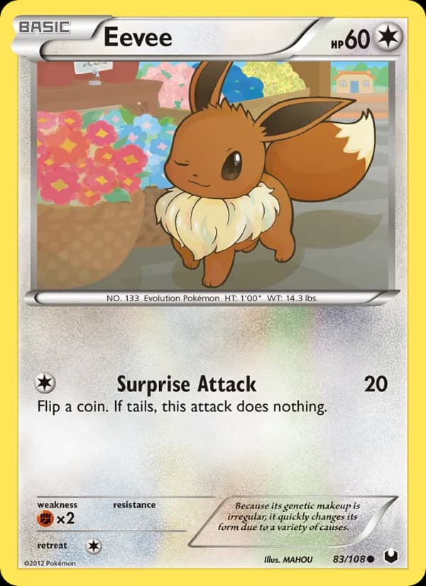 Eevee 83/108, Dark Explorers