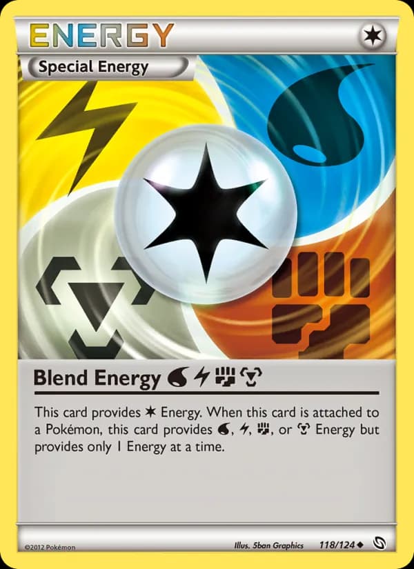 Blend Energy Water Lightning Fighting Metal 118/124, Dragons Exalted