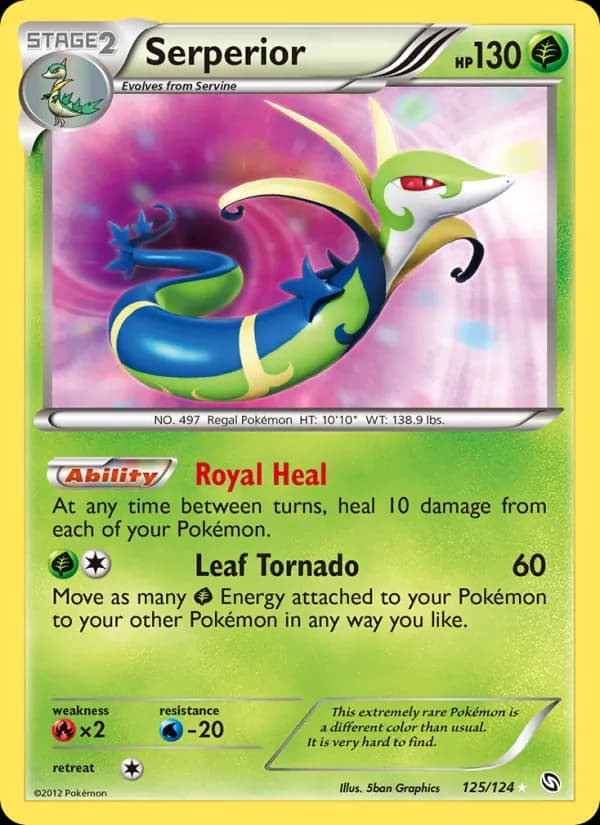 Serperior 125/124, Dragons Exalted