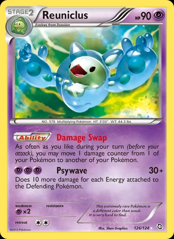 Reuniclus 126/124, Dragons Exalted
