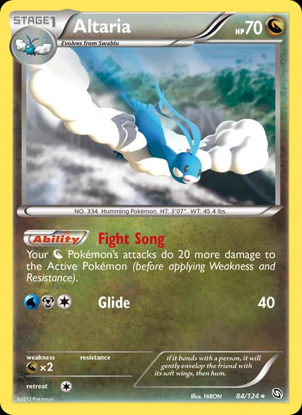 Altaria 84/124, Dragons Exalted