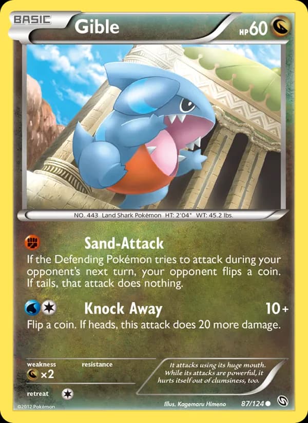 Gible 87/124, Dragons Exalted