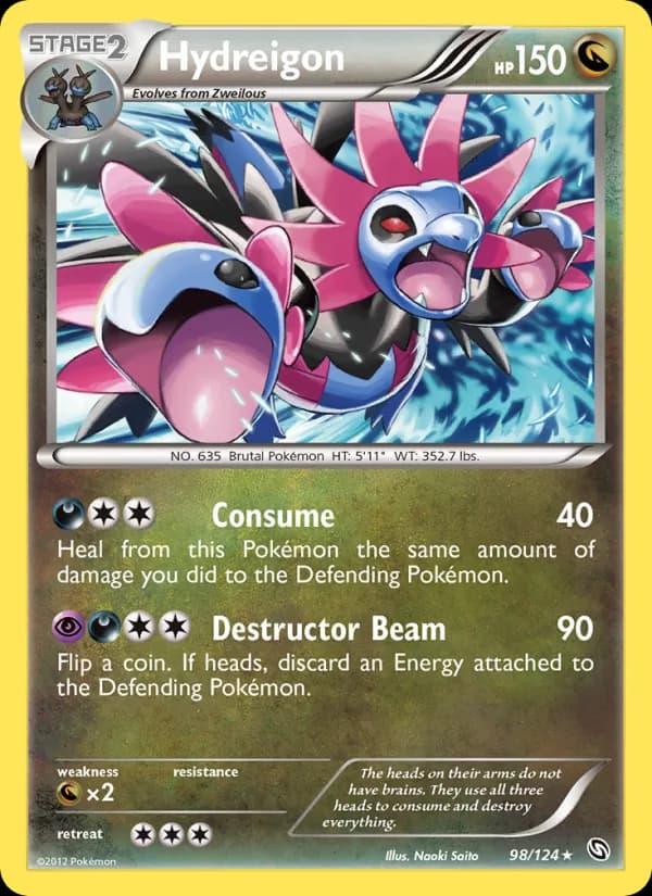 Hydreigon 98/124, Dragons Exalted