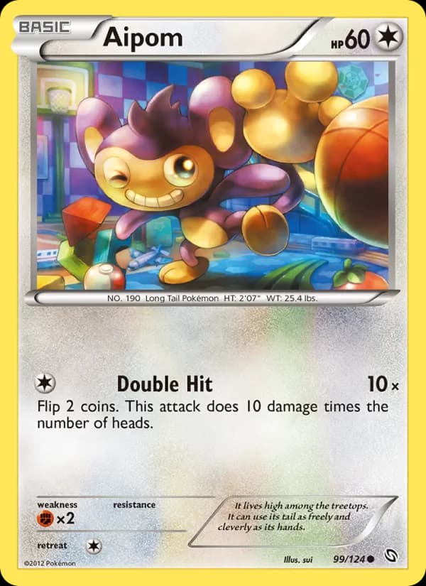 Aipom 99/124, Dragons Exalted