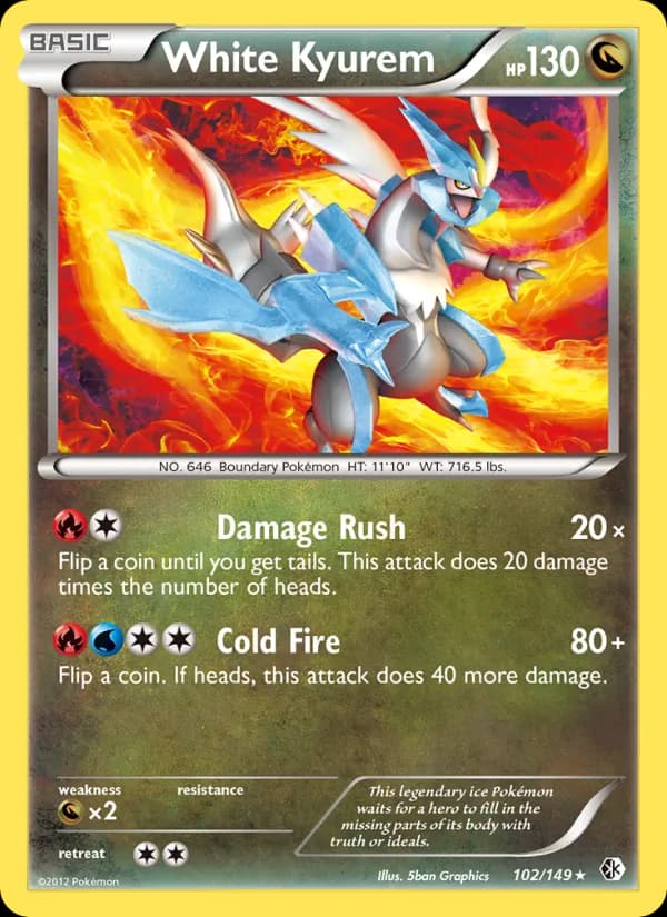 White Kyurem 102/149, Boundaries Crossed