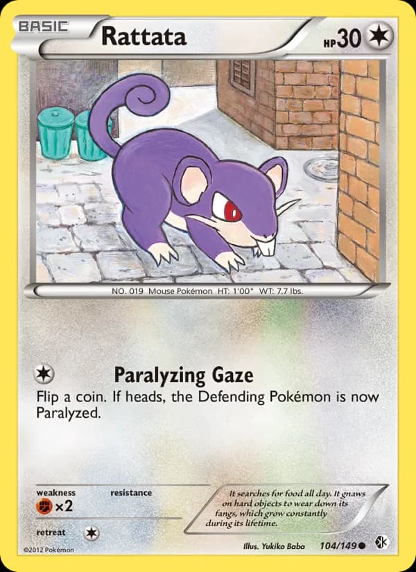 Rattata 104/149, Boundaries Crossed