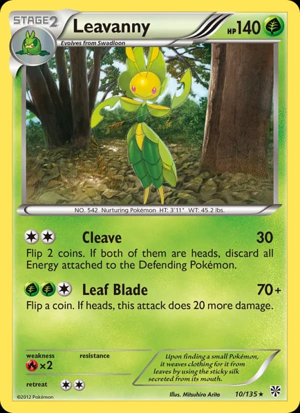 Leavanny 10/135, Plasma Storm