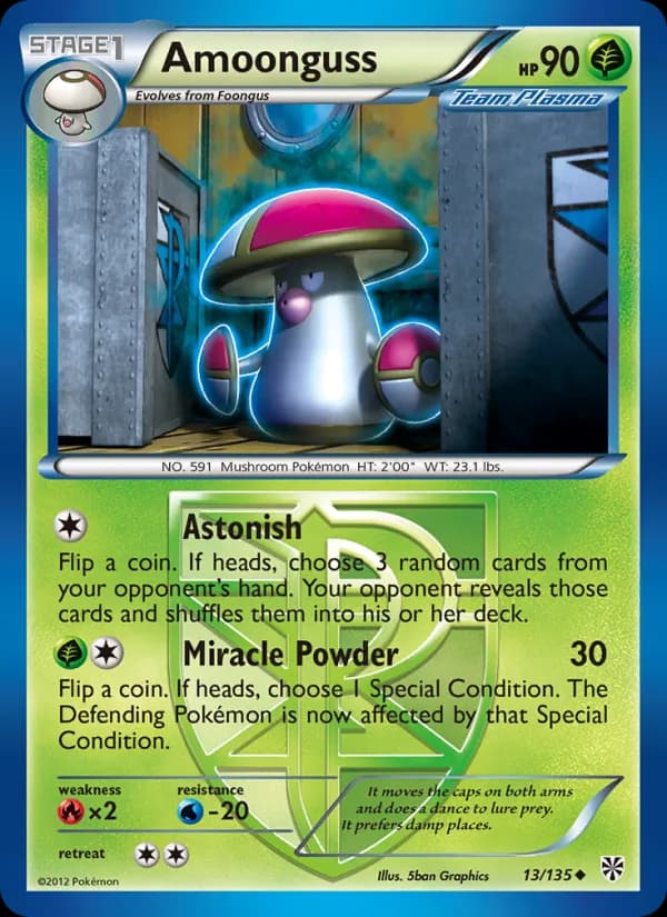 Amoonguss 13/135, Plasma Storm