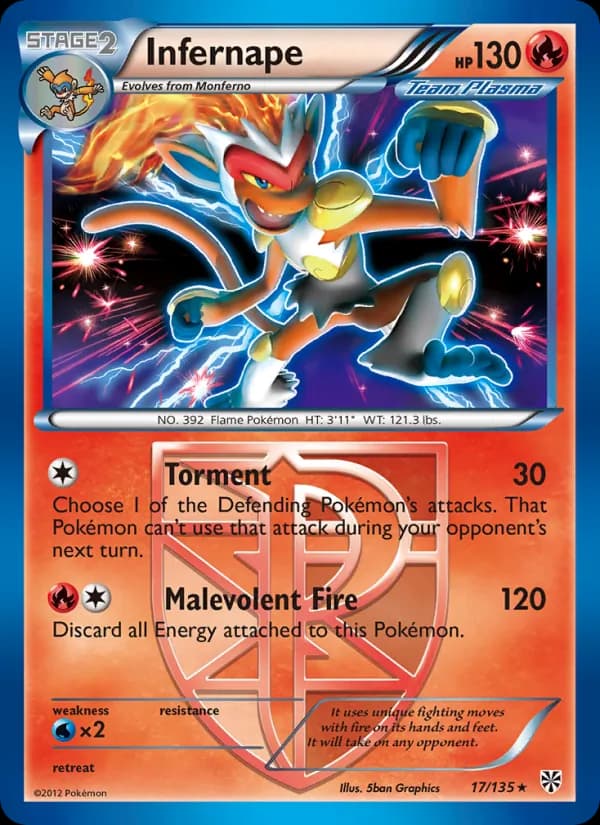 Infernape 17/135, Plasma Storm