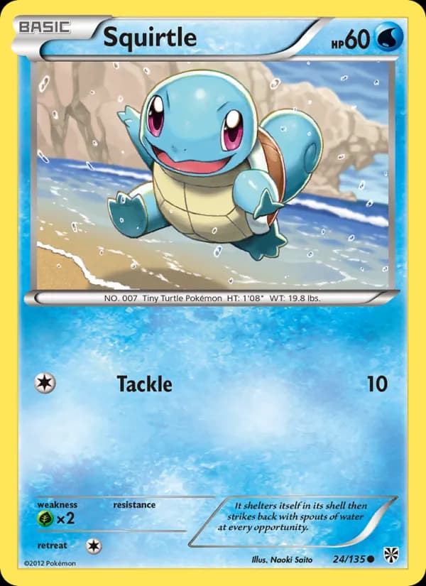 Squirtle 24/135, Plasma Storm