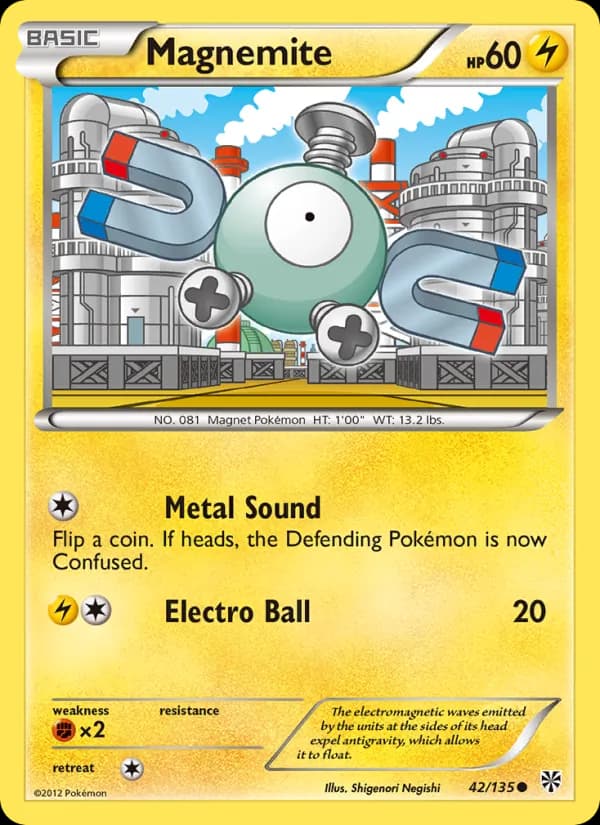 Magnemite 42/135, Plasma Storm