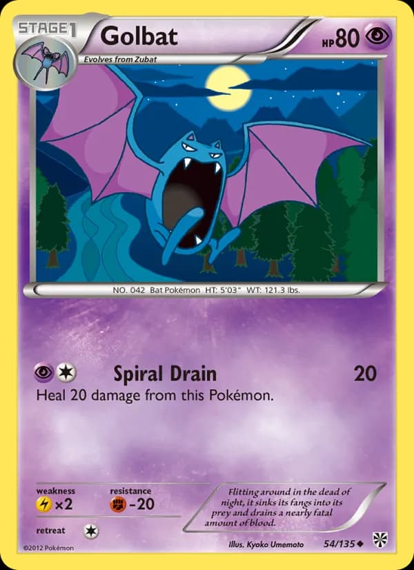 Golbat 54/135, Plasma Storm