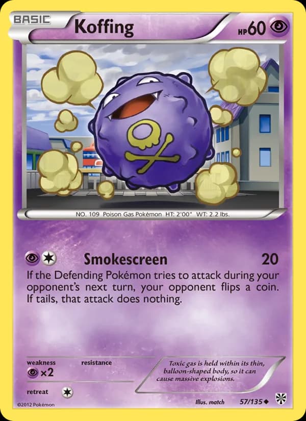 Koffing 57/135, Plasma Storm