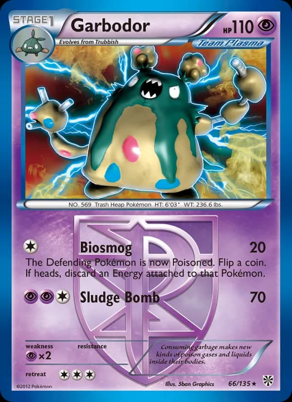 Garbodor 66/135, Plasma Storm