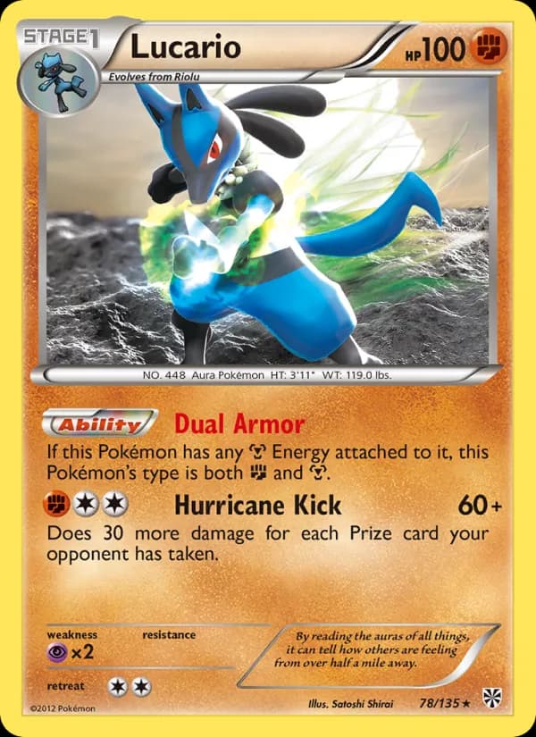Lucario 78/135, Plasma Storm