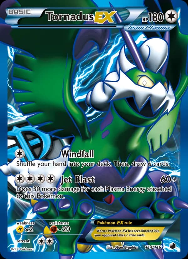 Tornadus-EX 114/116, Plasma Freeze