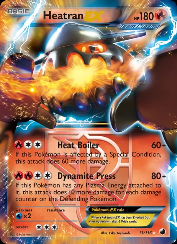 Heatran-EX 13/116, Plasma Freeze