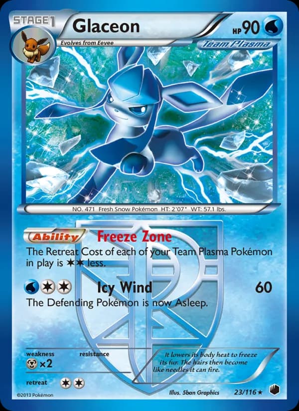 Glaceon 23/116, Plasma Freeze