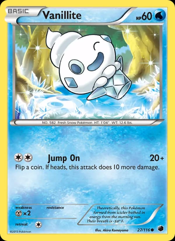 Vanillite 27/116, Plasma Freeze