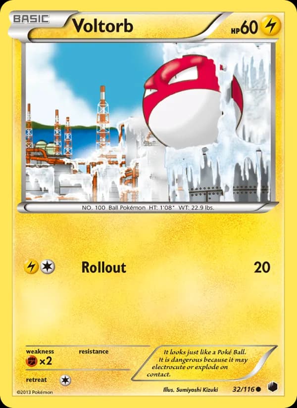 Voltorb 32/116, Plasma Freeze
