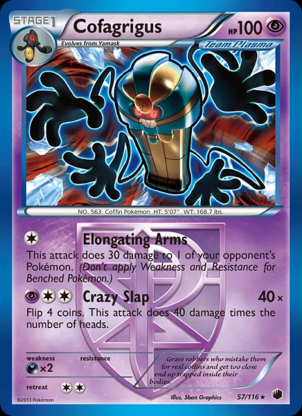 Cofagrigus 57/116, Plasma Freeze