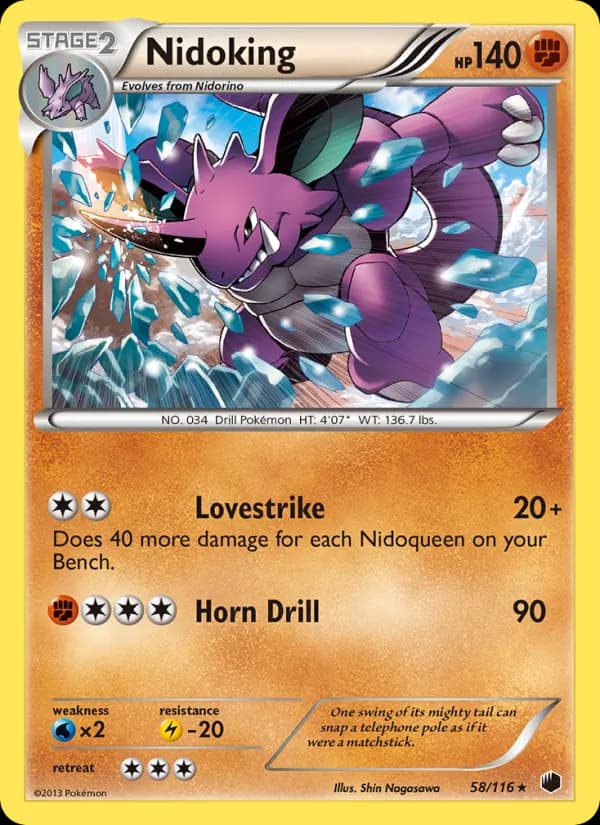 Nidoking 58/116, Plasma Freeze