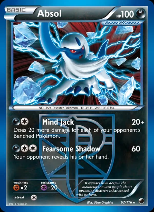 Absol 67/116, Plasma Freeze