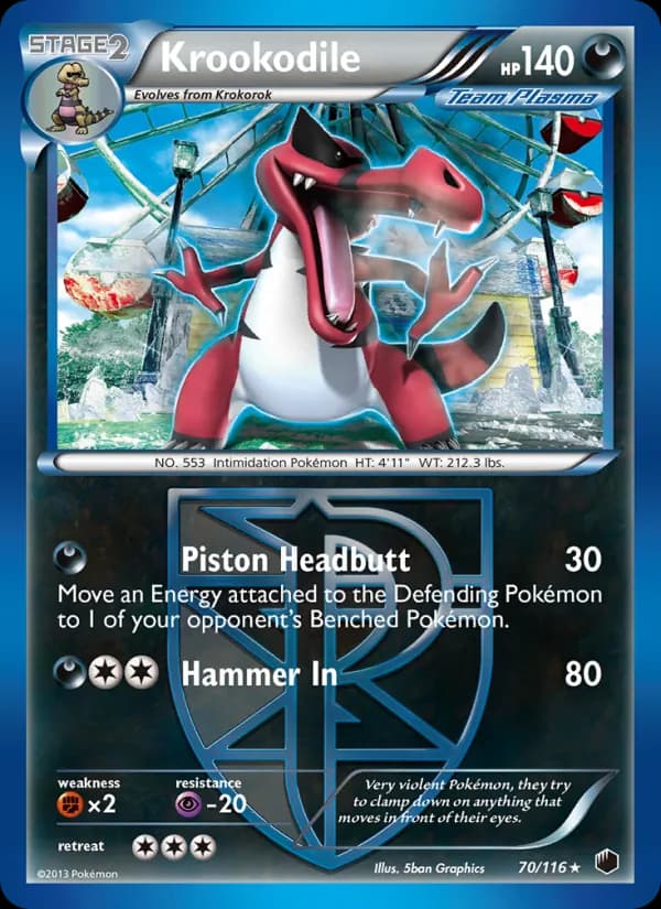 Krookodile 70/116, Plasma Freeze
