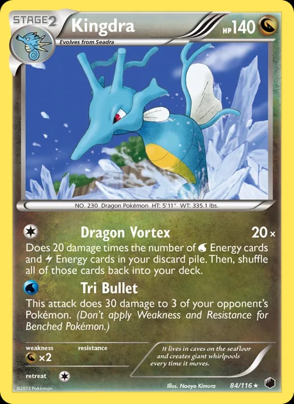 Kingdra 84/116, Plasma Freeze