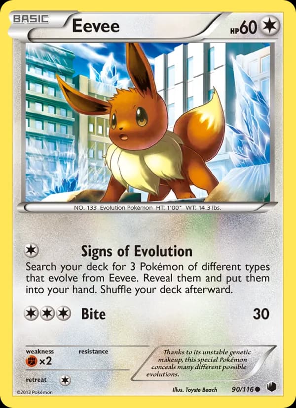 Eevee 90/116, Plasma Freeze