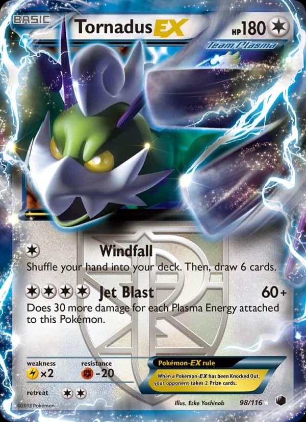 Tornadus-EX 98/116, Plasma Freeze