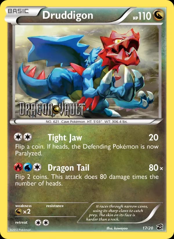 Druddigon 17/20, Dragon Vault