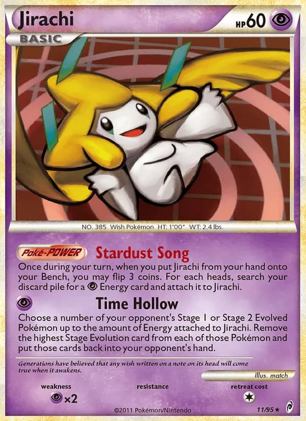 Jirachi 11/95, Call of Legends