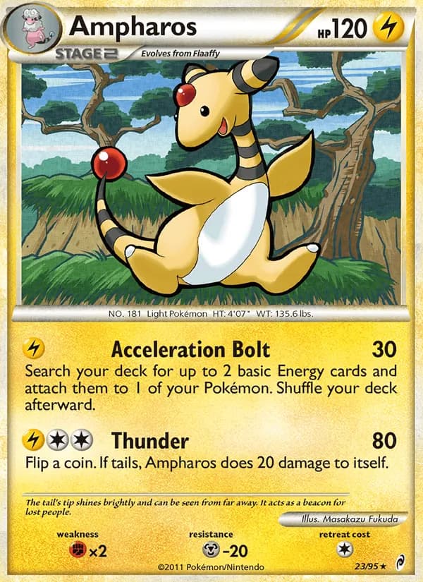 Ampharos 23/95, Call of Legends