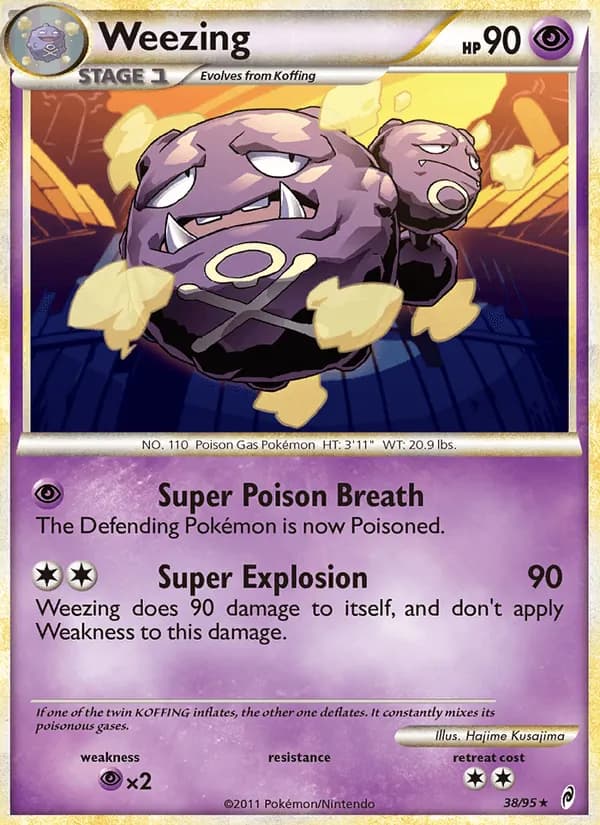 Weezing 38/95, Call of Legends