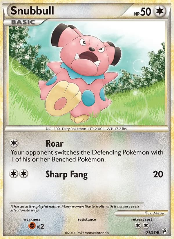 Snubbull 71/95, Call of Legends