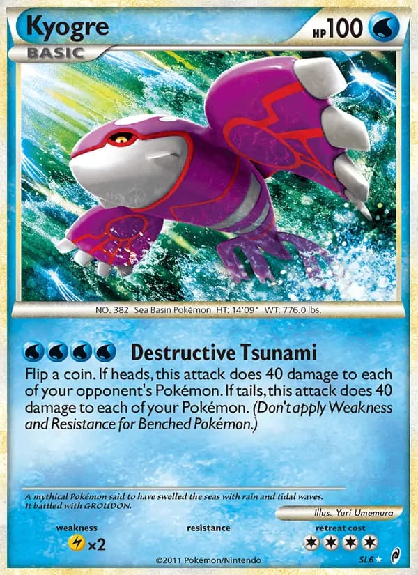 Kyogre SL6/95, Call of Legends