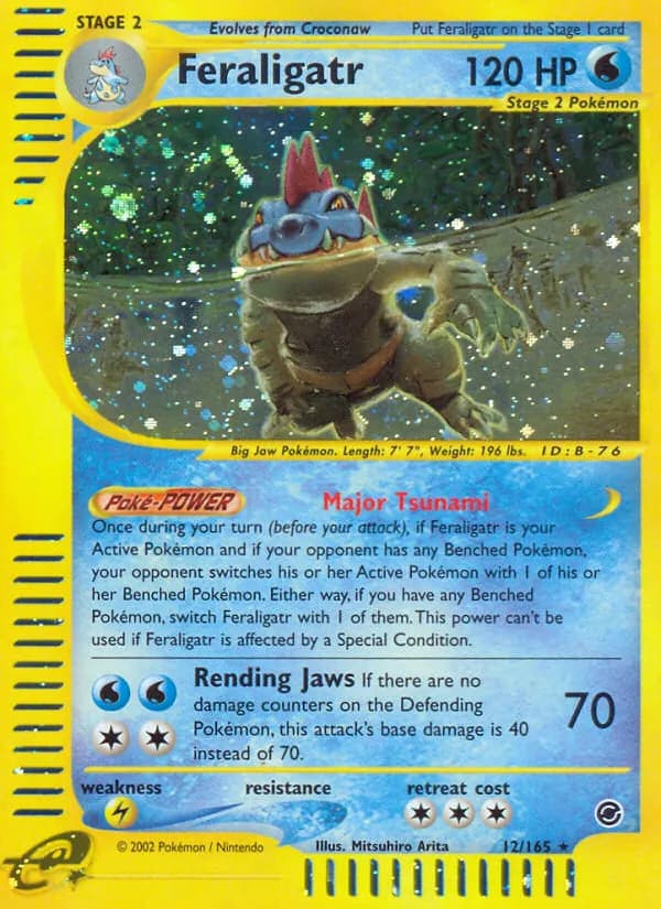 Feraligatr 12/165, Expedition Base Set