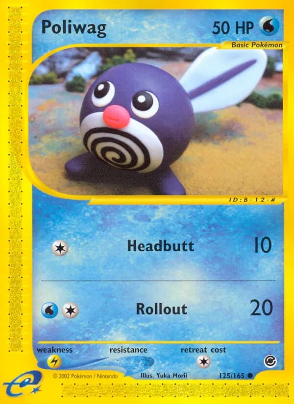 Poliwag 125/165, Expedition Base Set