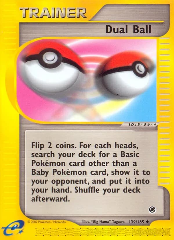 Dual Ball 139/165, Expedition Base Set