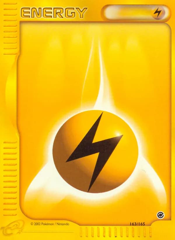 Lightning Energy 163/165, Expedition Base Set