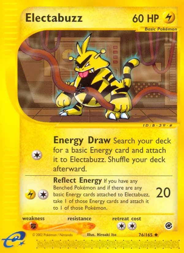 Electabuzz 76/165, Expedition Base Set