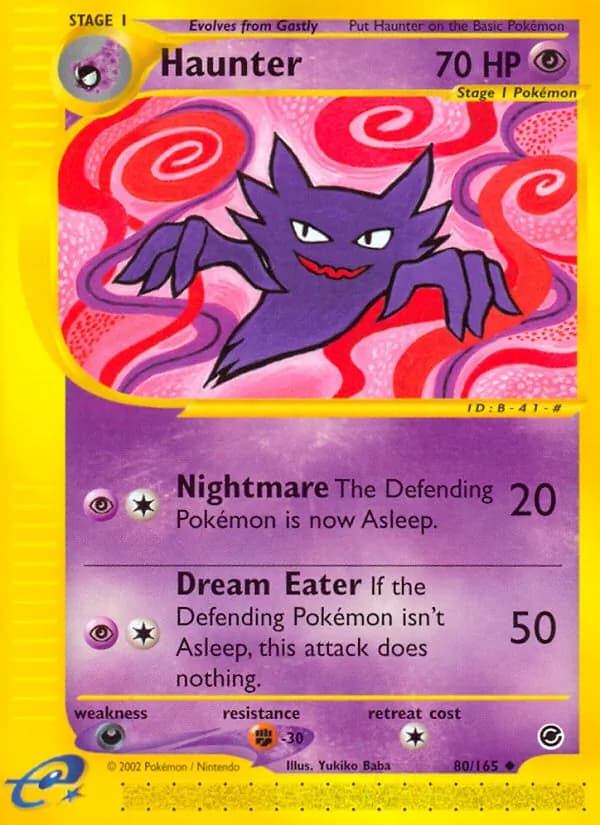 Haunter 80/165, Expedition Base Set