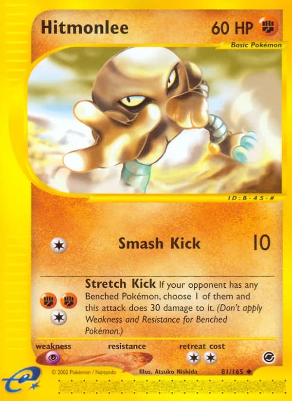 Hitmonlee 81/165, Expedition Base Set