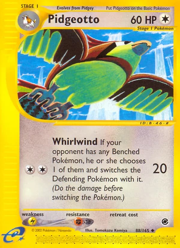 Pidgeotto 88/165, Expedition Base Set