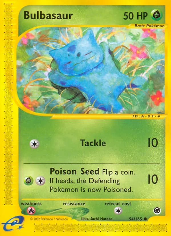 Bulbasaur 94/165, Expedition Base Set